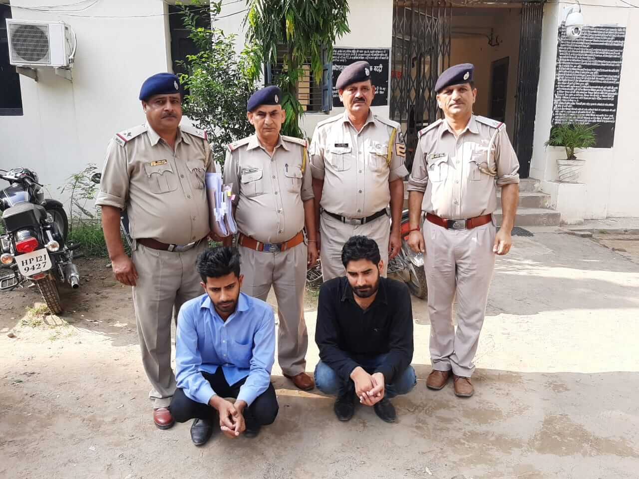 जिला पुलिस बद्दी ने सुलझाया चोरी का मामला