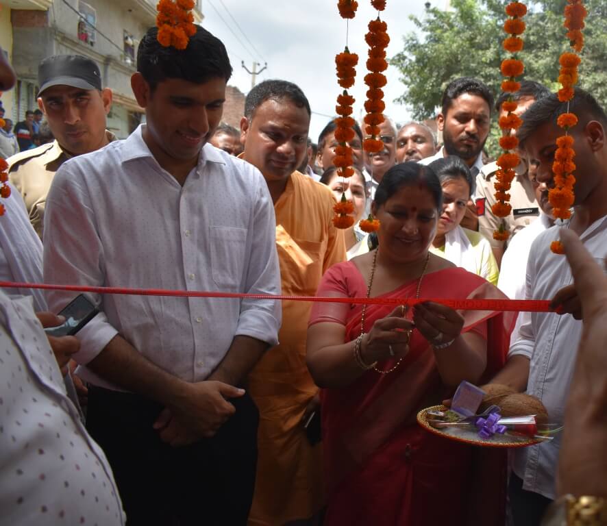 रेलवे लाईन पर अंडर ब्रिज के बनने से शिव कॉलोनी वासियों की 40 साल पुरानी मांग हुई पूरी