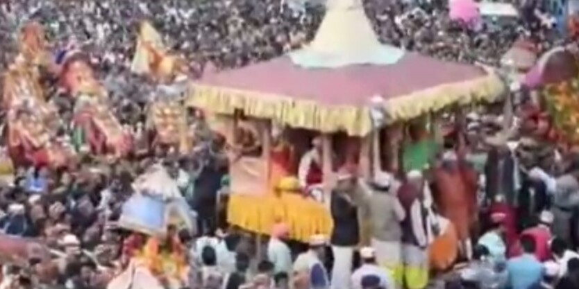 लंका  दहन के साथ देव महाकुंभ अंतरराष्ट्रीय दशहरा पर्व समाप्त
