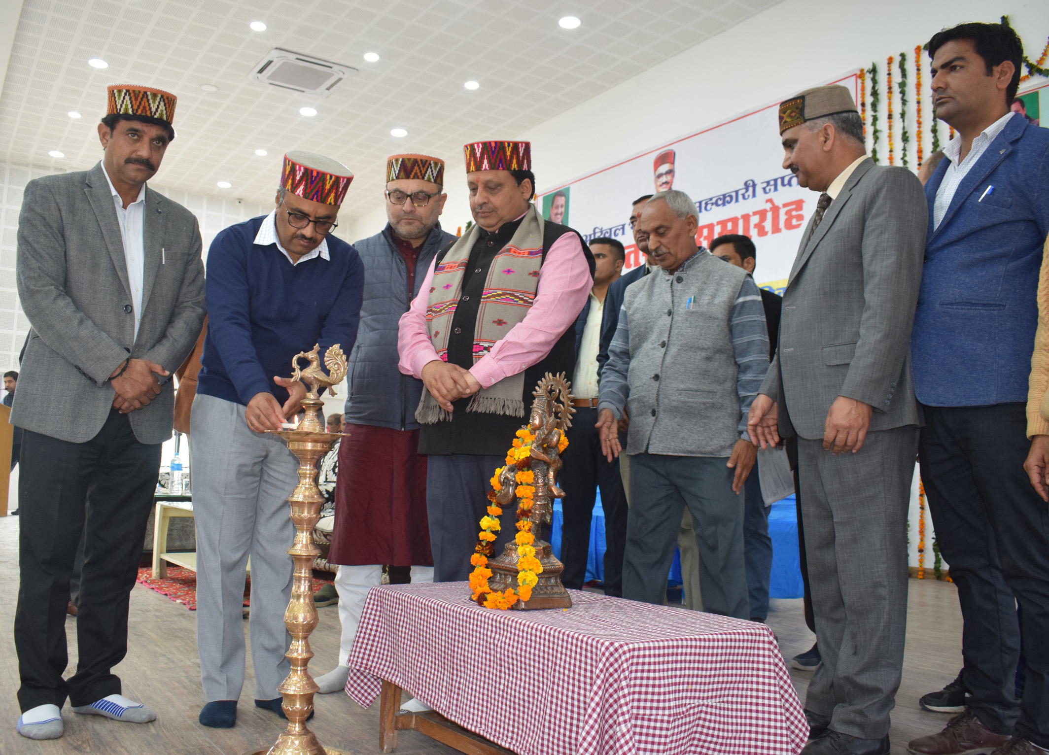 बढ़ेड़ा में आयोजित हुआ 66वां भारतीय सहकारी सप्ताह का राज्य स्तरीय समारोह