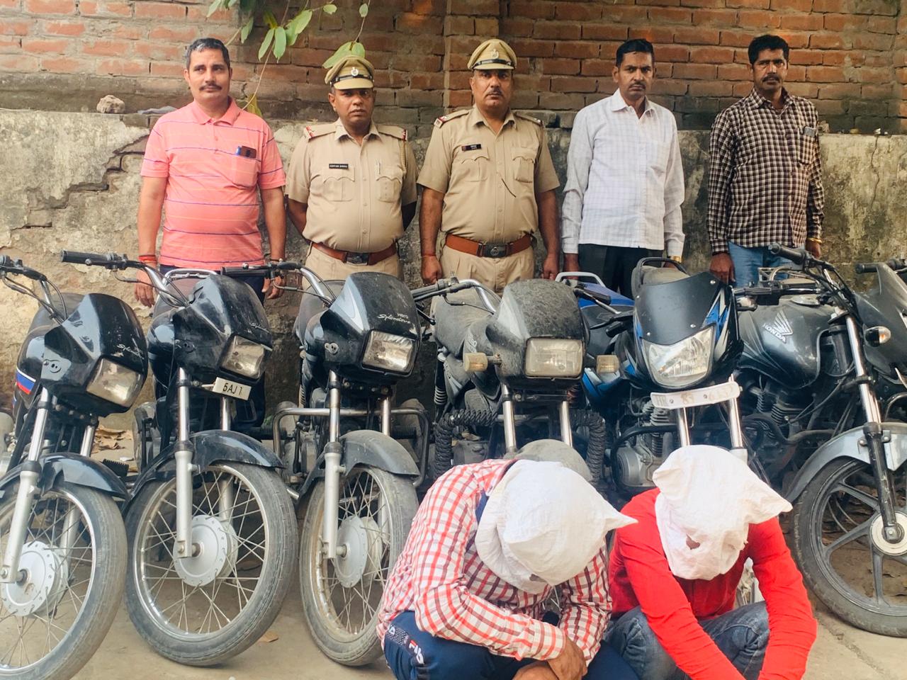 एंटी आटो थेफट टीम करनाल ने तीन वाहन चोरों को किया गिरफतार