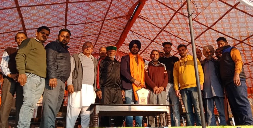 नालागढ़ के बगलैहड़ में करवाया गया एक दिवसीय कबड्डी प्रतियोगिता का आयोजन