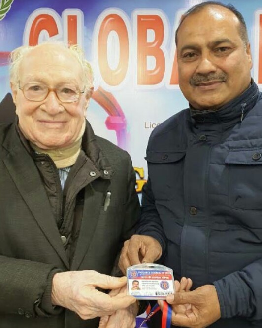 विजिलेंस कॉउंसिल ऑफ इंडिया के जॉइंट डायरेक्टर नियुक्त हुए नरेंद्र अरोड़ा