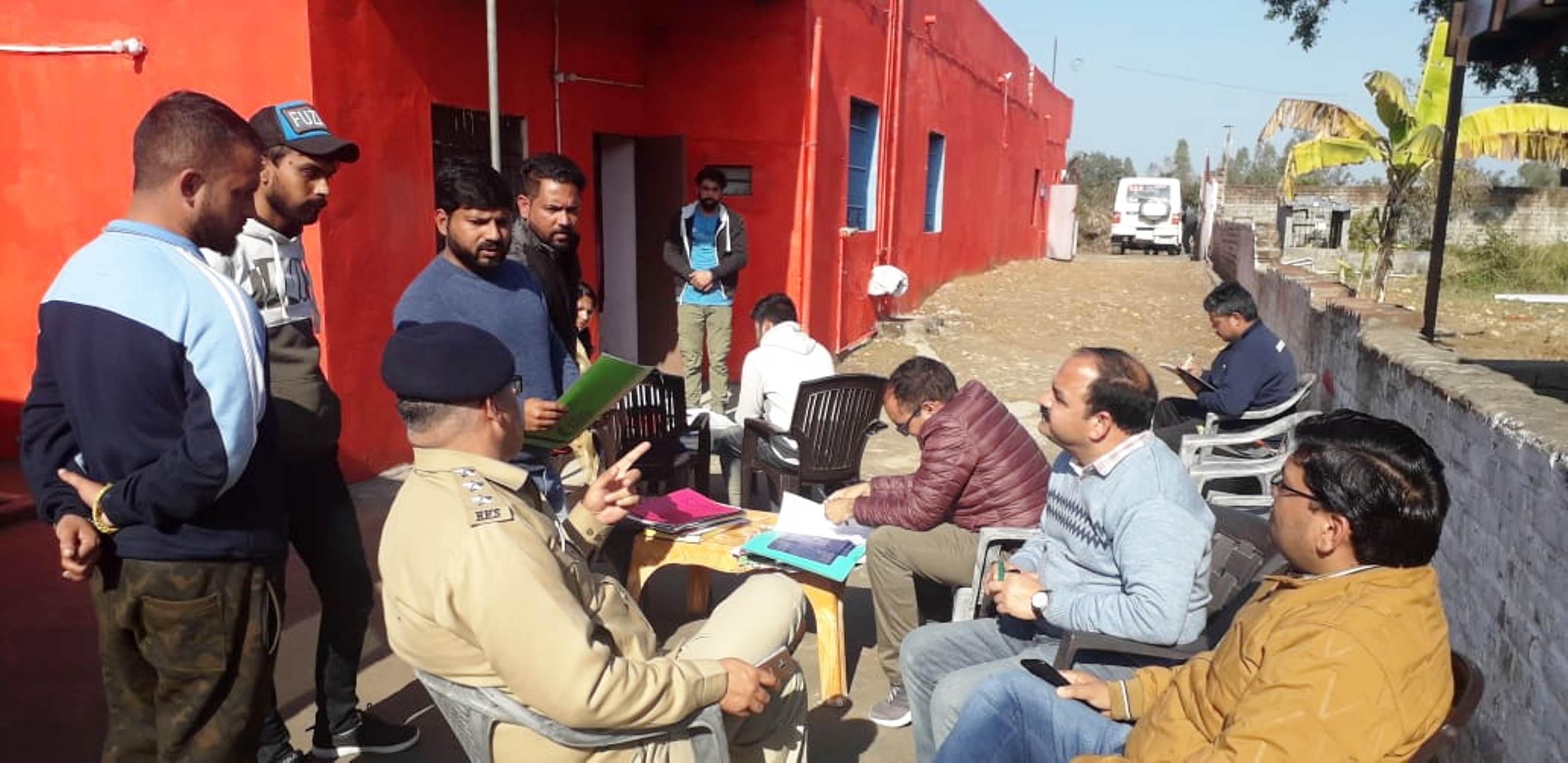 हरोली में नशा निवारण केंद्रों का औचक निरीक्षण