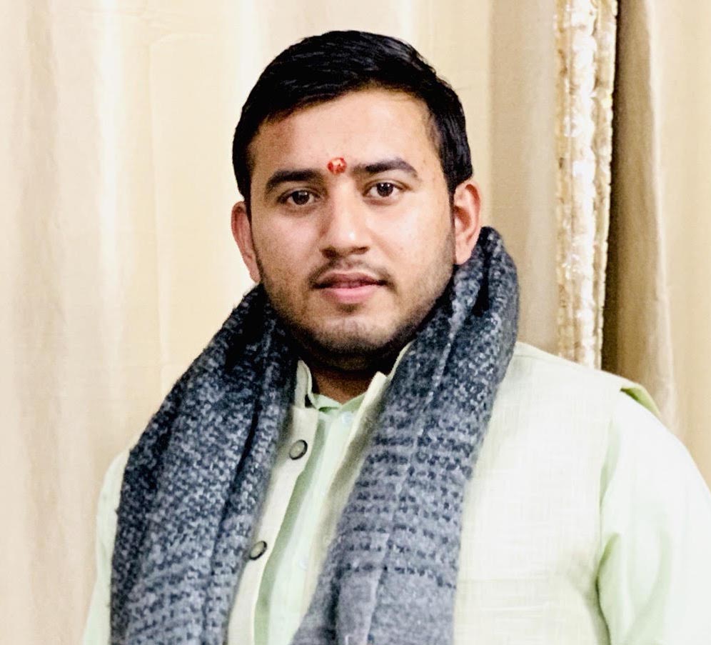 रवि शर्मा को मिली अभाविप के जिला संयोजक की जिम्मेदारी