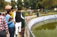स्वच्छ भारत मिशन के वाईस चेयरमैन सुभाष चंद्र ने किया शहर के पार्कों का औचक निरीक्षण, टूटे शौचालय, सफाई व्यवस्था और सुरक्षा पर निगम अधिकारियों को लगाई फटकार