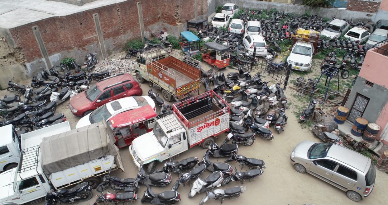 थानो मेे नही है जगह, वाहनो को ईमापाउण्ड करने के लिए ना करे मजबूर