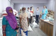 आत्म निर्भर भारत योजना के अंतर्गत गैर हिमाचली प्रवासी भारतीयों को दी हटली कृषि कोऑपरेटिव सोसायटी बंगाणा में मुफ्त चावल ब दाल वितरण