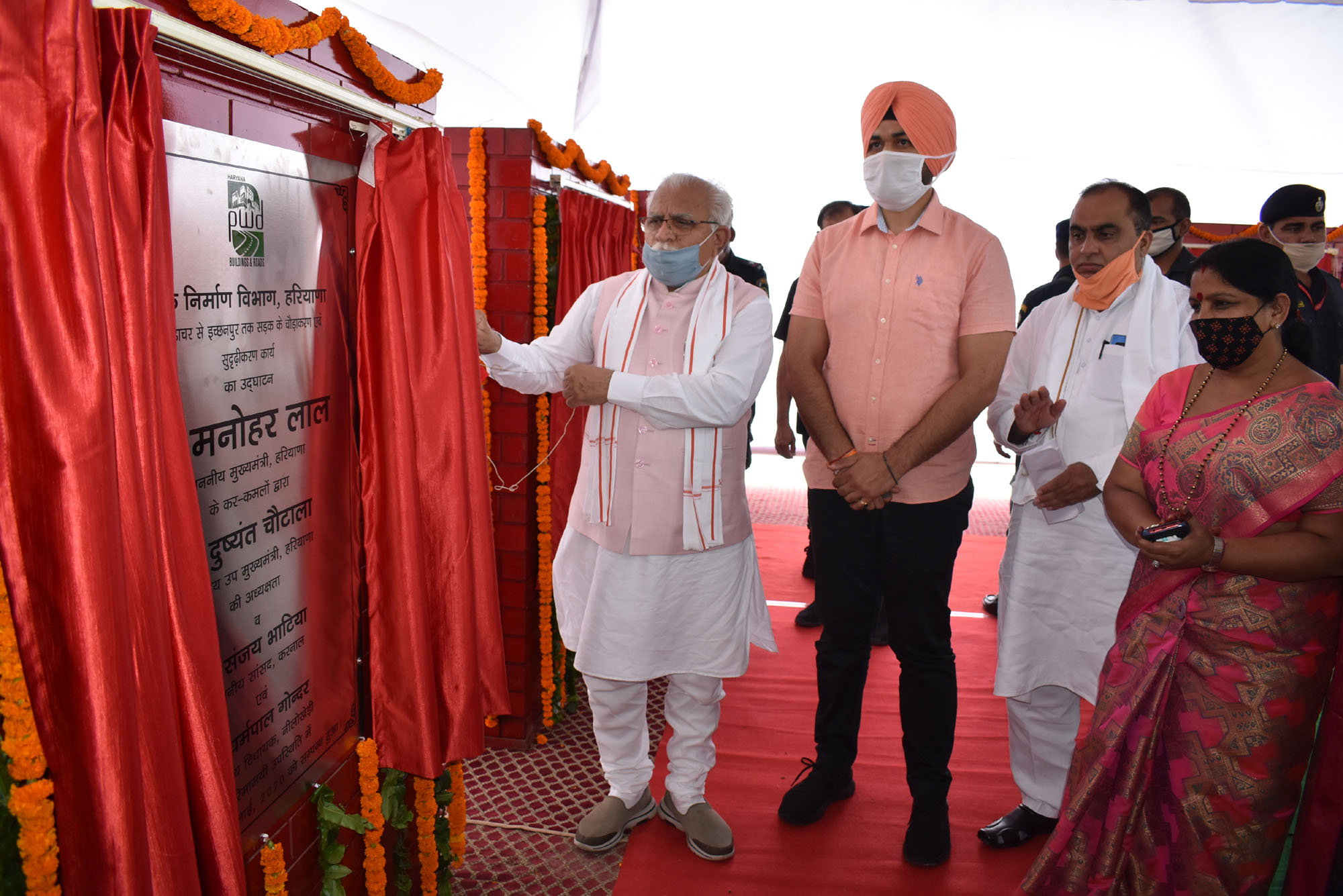 मुख्यमंत्री मनोहर लाल ने करनाल को करीब 42 करोड़ रुपये के विकास कार्यों की दी सौगात